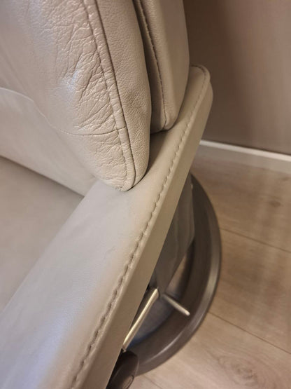 Stressless Capri signatur (M) lenestol m/krakk i grå