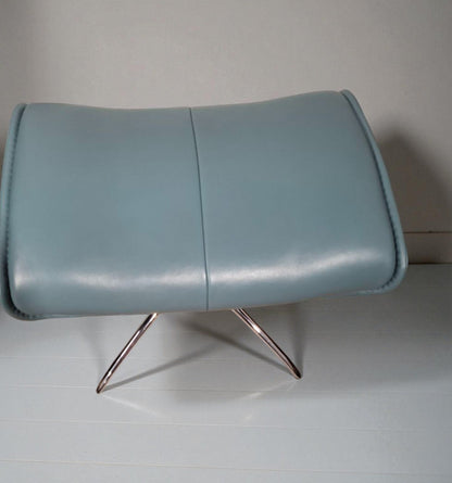 City Star Stressless lenestol m/krakk – Blå skinn | Ekornes kvalitet hos MøbelGlede