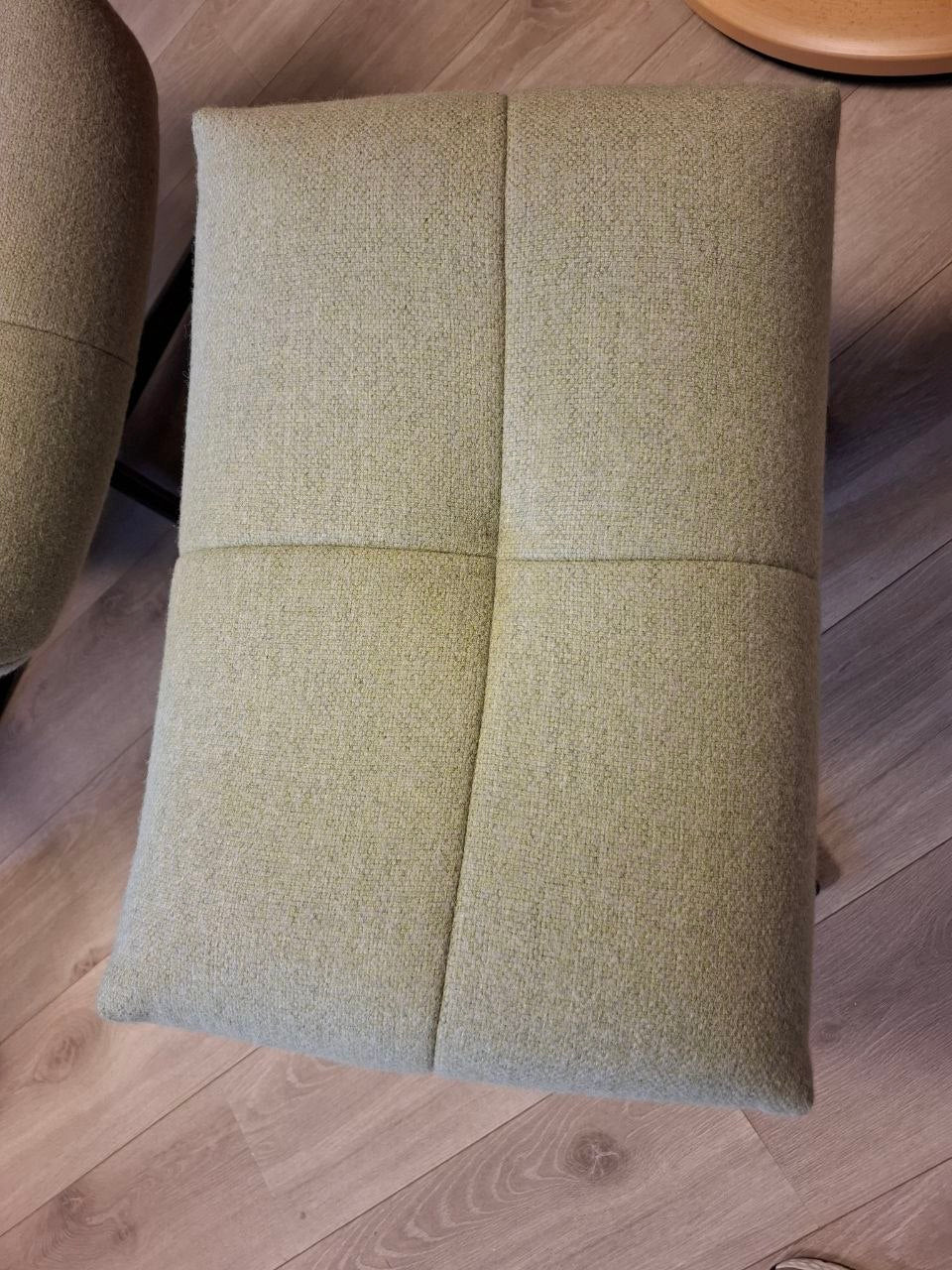 Stressless David (M) lenestol m/krakk i grønn tekstil