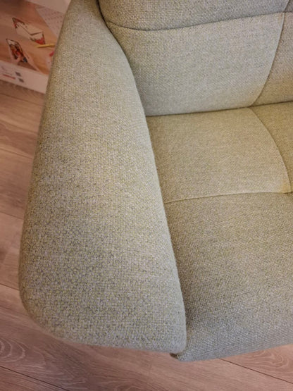 Stressless David (M) lenestol m/krakk i grønn tekstil