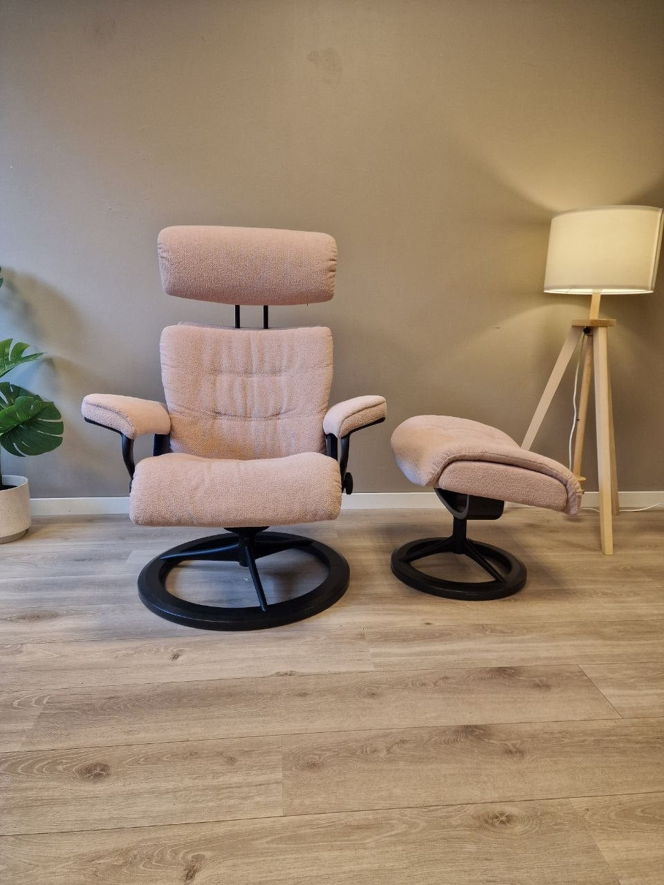Stressless Erik lenestol m/krakk i Rosa