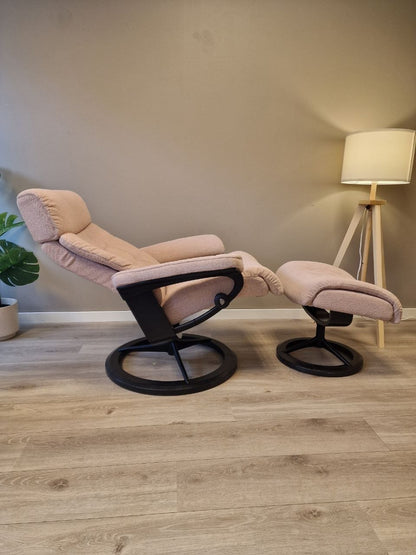 Stressless Erik lenestol m/krakk i Rosa