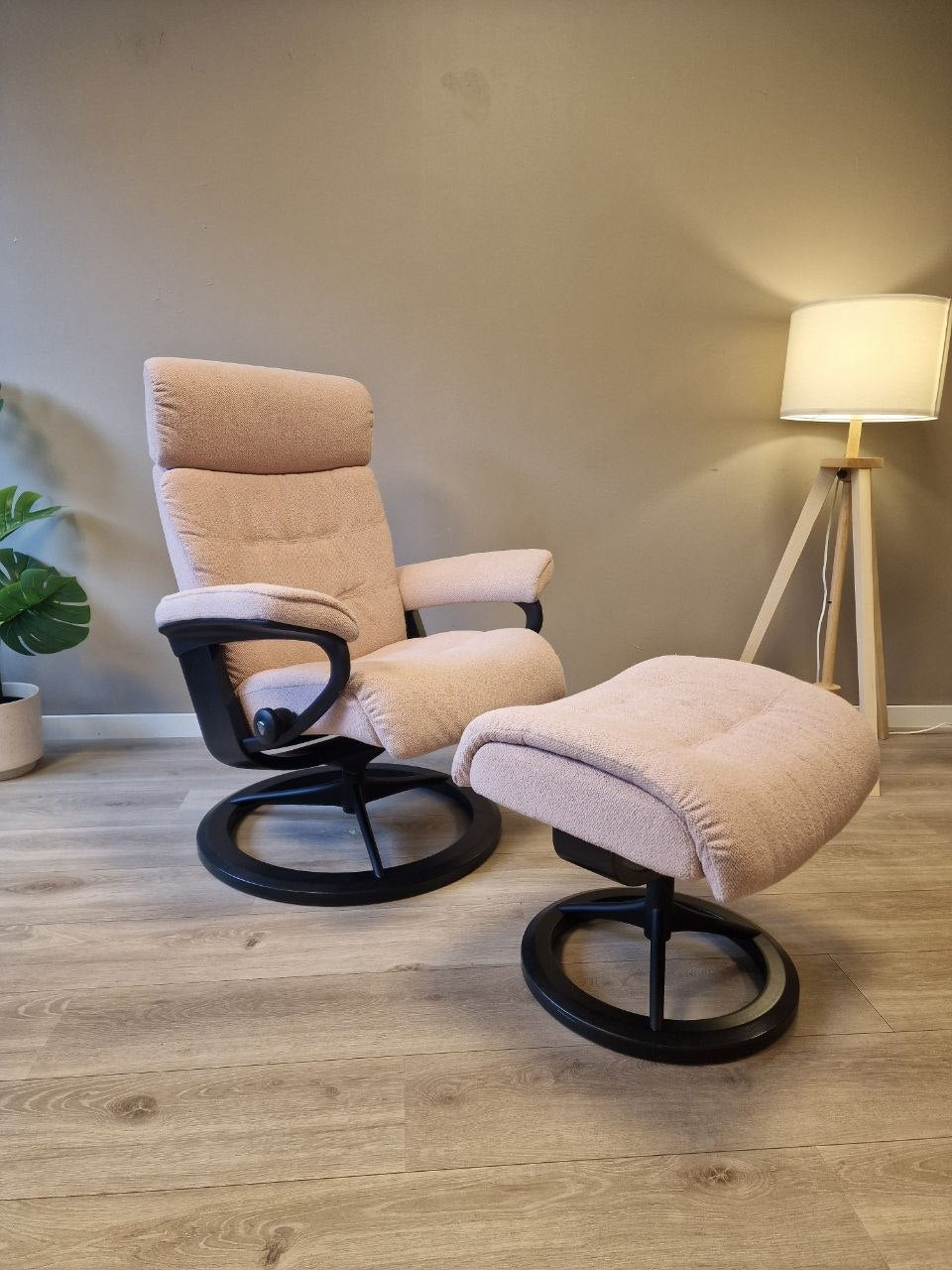 Stressless Erik lenestol m/krakk i Rosa