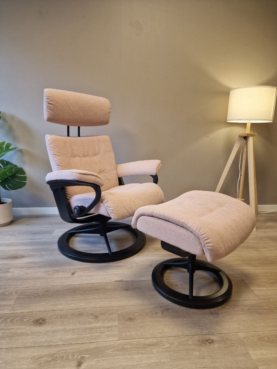 Stressless Erik lenestol m/krakk i Rosa