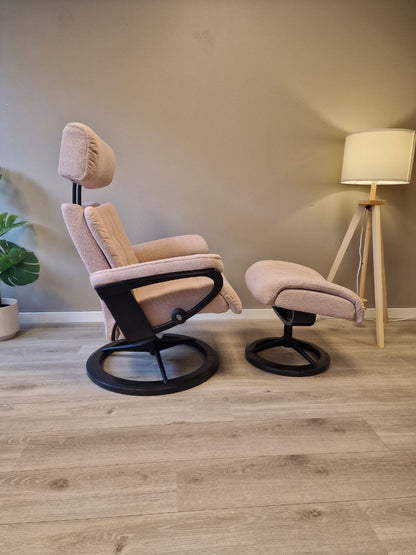 Stressless Erik lenestol m/krakk i Rosa
