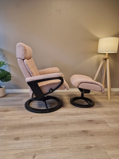 Stressless Erik lenestol m/krakk i Rosa
