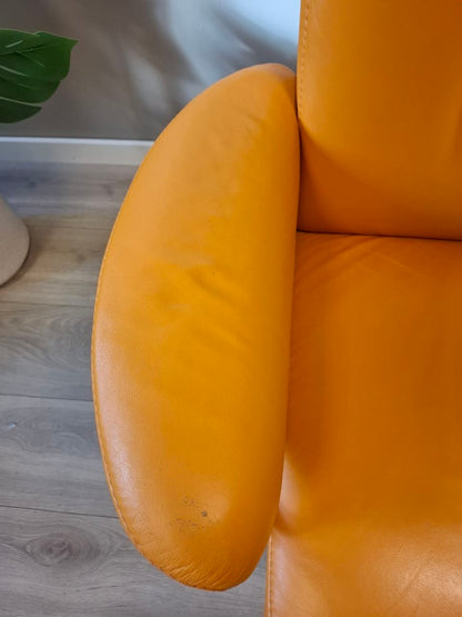 Stressless Jazz (M) lenestol m/krakk i oransje