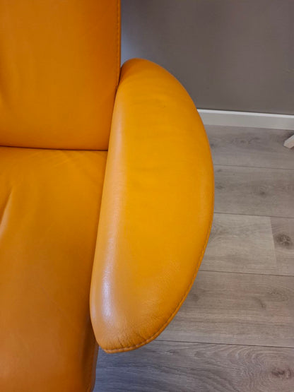 Stressless Jazz (M) lenestol m/krakk i oransje