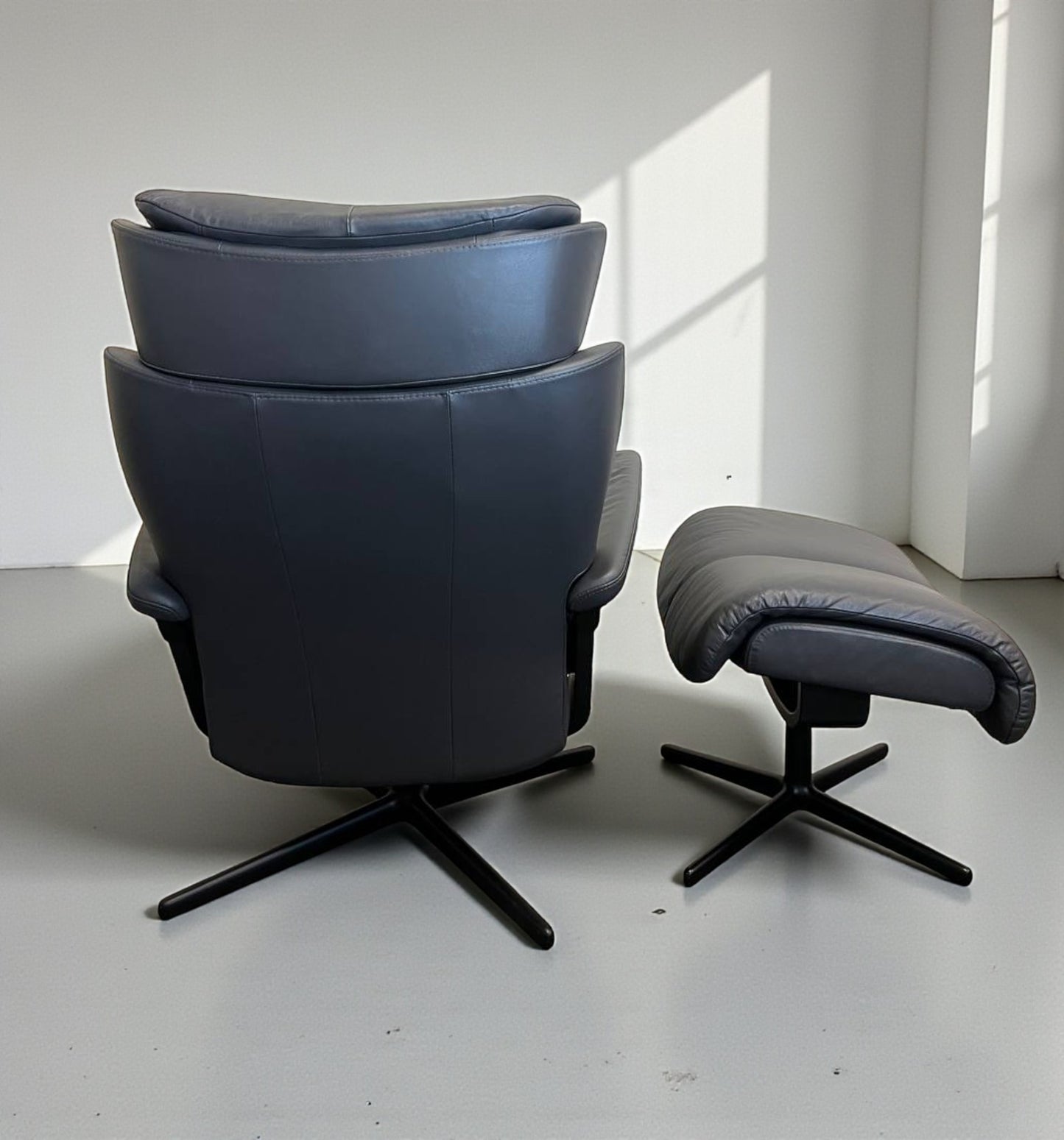 Stressless Magic (M) lenestol med krakk – Nesten som ny | MøbelGlede