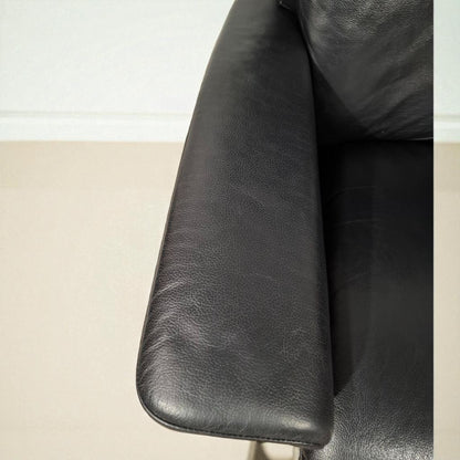 Stressless Magic lenestol svart skinn med krakk – Ekornes kvalitet | MøbelGlede