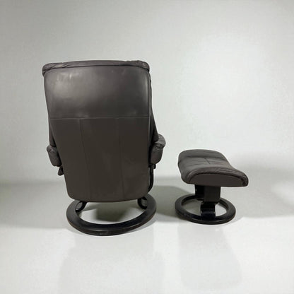 Stressless Mayfair i grått skinn – Kvalitet & Komfort fra Ekornes | MøbelGlede