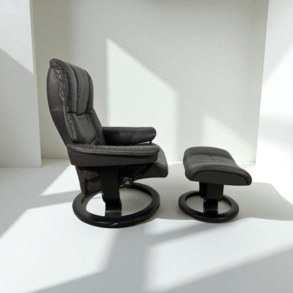 Stressless Mayfair i grått skinn – Kvalitet & Komfort fra Ekornes | MøbelGlede