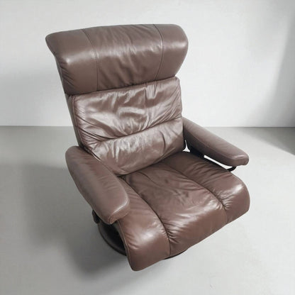 Stressless Memphis (M) Lenestol – brun Skinn | Pent Brukt