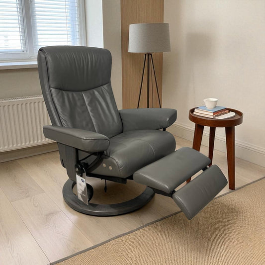 Stressless Peace Power (M) lenestol med fotstøtte – Komfort og stil | MøbelGlede Bergen