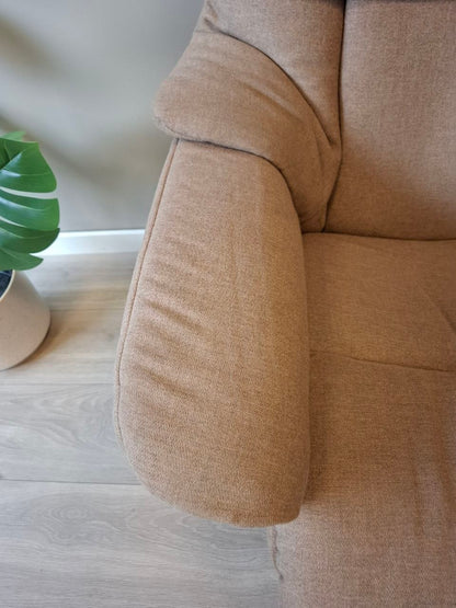 Brukt Stressless Reno (M) lenestol m/krakk i beige - i interiorsetting