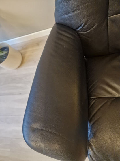 Stressless Ruby lenestol m/krakk i sort
