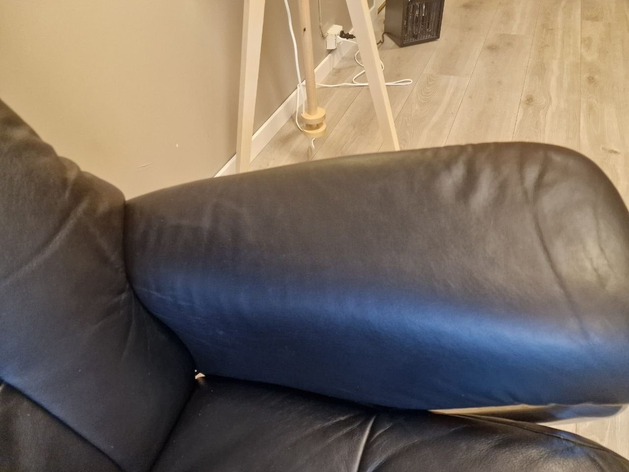 Stressless Ruby lenestol m/krakk i sort