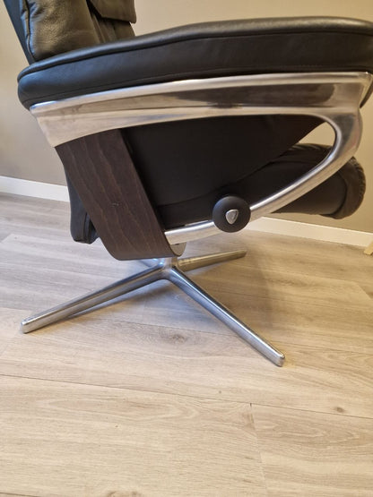 Stressless Ruby lenestol m/krakk i sort