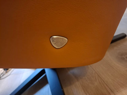 Stressless® Scott motorisert lenestol i cognac skinn