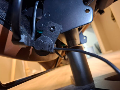 Stressless® Scott motorisert lenestol i cognac skinn