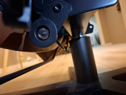 Stressless® Scott motorisert lenestol i cognac skinn