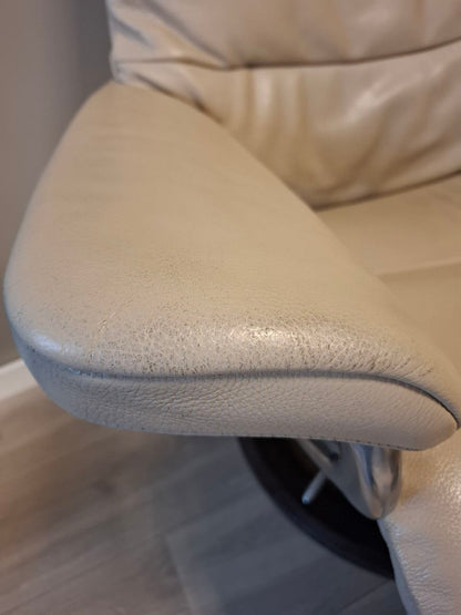 Stressless View signatur lenestol m/krakk i beige