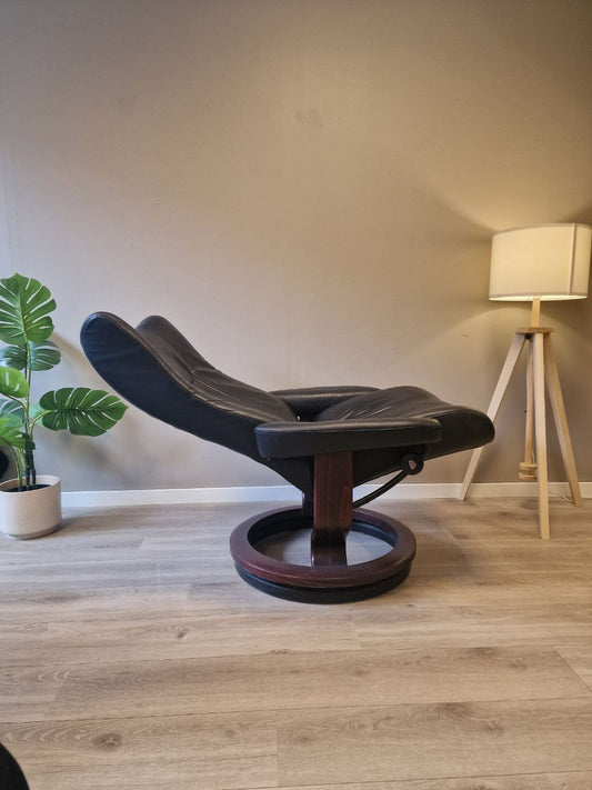 Stressless Wing (M) lenestol i svart