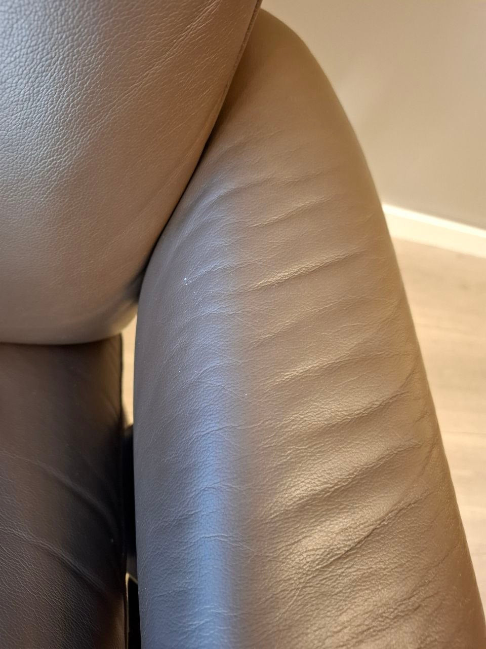 Stressless Wing Power (M) Leg&Back elektrisk lenestol Brun skinn med batteri