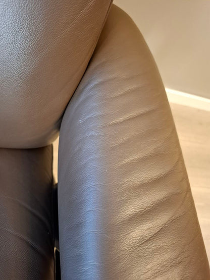 Stressless Wing Power (M) Leg&Back elektrisk lenestol Brun skinn med batteri