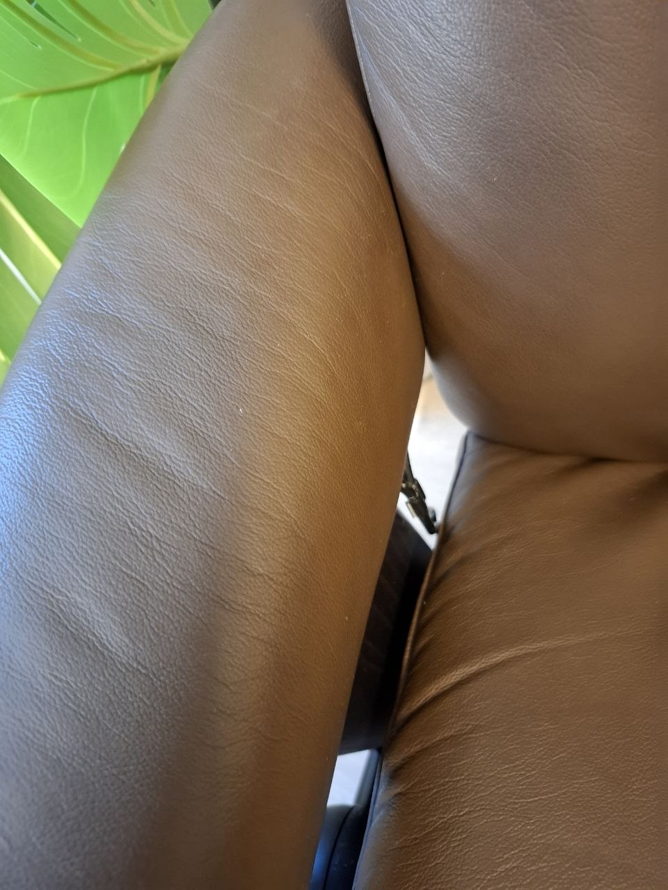 Stressless Wing Power (M) Leg&Back elektrisk lenestol Brun skinn med batteri