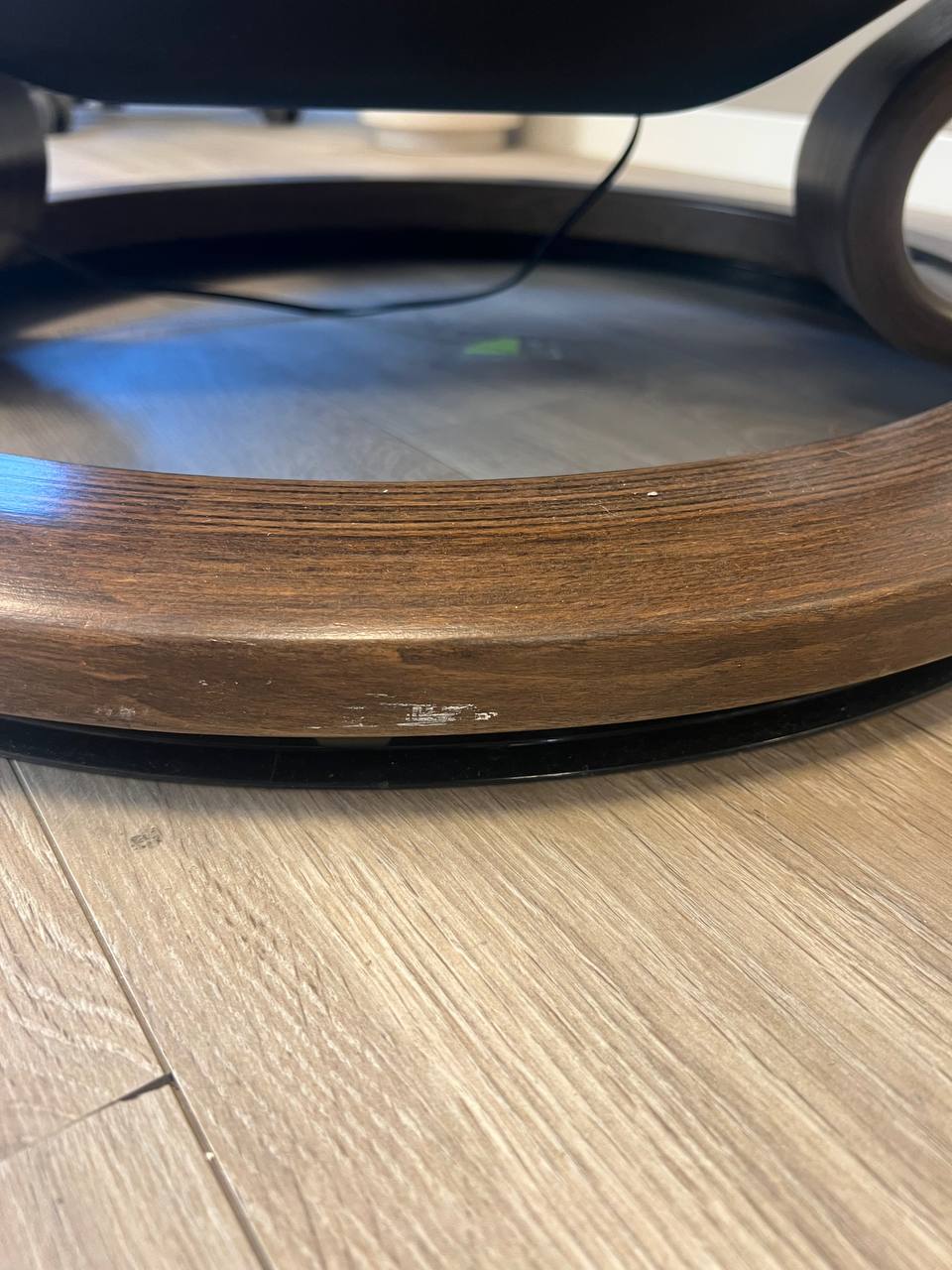 Stressless Wing Power lenestol (M) i grå tekstil