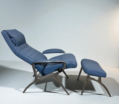 Stressless You James lenestol m/krakk | Blå stoff | MøbelGlede