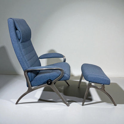 Stressless You James lenestol m/krakk | Blå stoff | MøbelGlede